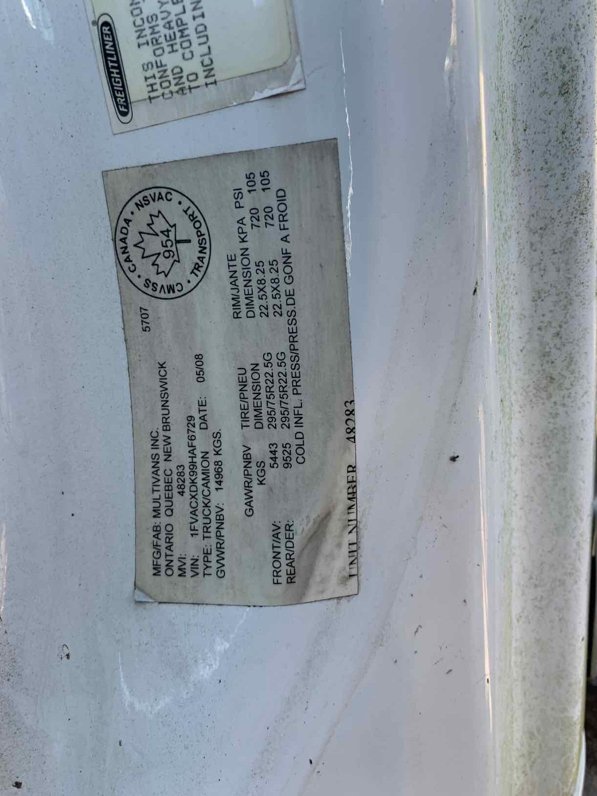 . Freightliner M2, 2009, Mercedes 7.2L, AutoT, *Dump Front is Damaged, NE8c#6729 - Image 18