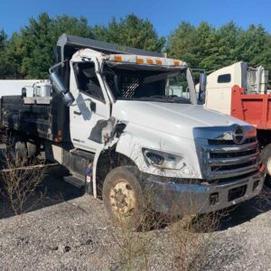 . *crashed Hino 258, 2019, 7.6L, Auto Tran, Hydr Brake, 13ft Dump, NE8c#3039