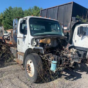 . Freightliner M2, 2007, *parting out, Engine SOLD, AT-AB, 24.5ft Flatbed, 98in W, NE8c#8374