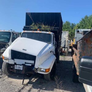 . International 4700, 1994, 14L, AutoT, Dump with High Sides, NE8c#4244
