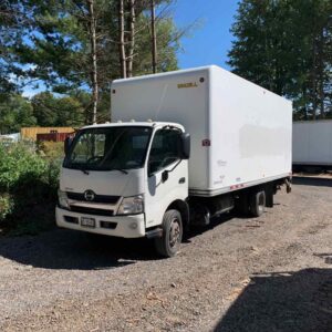 . Hino 195, 2017, 5.1L, AutoT-HydrB, 20ft Unicell Box, 83in Door, TG, r, NW12#1751